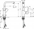 Hansgrohe Metris 31081000