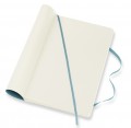 Moleskine Plain Notebook Large Soft Ocean Blue