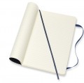 Moleskine Ruled Notebook Large Soft Sapphire
