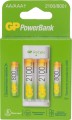 GP E211 + 2xAA 2100 mAh + 2xAAA 800 mAh