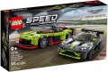 Lego Aston Martin Valkyrie AMR Pro and Aston Martin Vantage