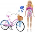 Barbie Doll and Bike Playset HBY28