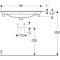 Geberit Selnova Square 80 500.995.00.1