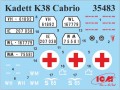 ICM Kadett K38 Cabriolimousine (1:35)