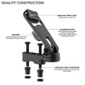 Rokform Pro Serie Polished Alu Motorcycle Perch Mount