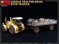 MiniArt German Tractor D8506 with Trailer (1:35)