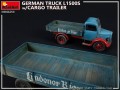 MiniArt German Truck L1500s w/Cargo Trailer (1:35)