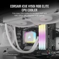 Corsair iCUE H150i RGB ELITE White