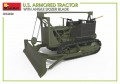 MiniArt U.S. Armored Tractor with Angle Dozer Blade (1:35)
