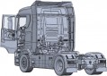 ITALERI Scania S770 4x2 Normal Roof (1:24)