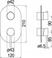 Nobili Rubinetterie Velis WE81102/VECR