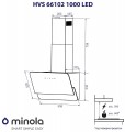 Minola HVS 66102 BL 1000 LED