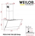 Weilor PDS 6140 BL 750 LED Strip