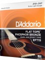 DAddario Flat Top Phosphor Bronze 10-47