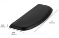 Kensington ErgoSoft Wrist Rest for Slim Compact Keyboards