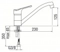 Nobili Rubinetterie Timix TX27113/1CR