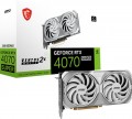 MSI GeForce RTX 4070 SUPER 12G VENTUS 2X WHITE
