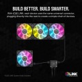 Corsair iCUE LINK RX140 RGB PWM Twin Pack Black