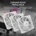 Corsair RS120 White Triple Pack