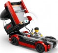 Lego F1 Truck with RB20 and AMR24 F1 Cars 60445