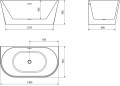 Mexen Oval 140x75 52671407500-01