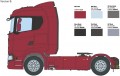 ITALERI Scania S770 4x2 Normal Roof Grey Cab (1:24)