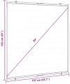 VidaXL Screen 167x165