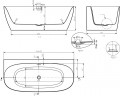 Ravak FreeStyle Wall 170x80 RKUA600010