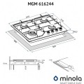 Minola MGM 616224 WH