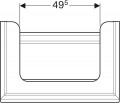 Geberit Citterio 75 500557JI1