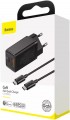 Упаковка BASEUS GaN2 Mini Quick Charger C+U 45W