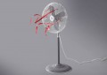 SWAN Retro 16 Inch Stand Fan