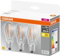 Osram LED Base A60 7W 2700K E27 3 pcs