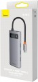 BASEUS Metal Gleam Series 4-in-1 USB Type C - 4 x USB 3.2 Ge