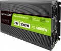 Green Cell Power Inverter LCD 24V to 3000W/6000W Pure Sine