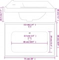 VidaXL Bathroom Sink 153710