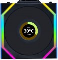 Lian Li Uni Fan SL120 LCD RGB 3-pack Black