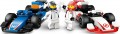 Lego F1 Williams Racing and Haas F1 Race Cars 60464