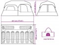 VidaXL Family Tent 9-Person