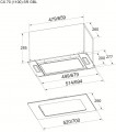 Pyramida CX 70 1100 SR GBL