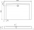 Excellent Forma Compact X 120x90 BREX.1403.120.090.WHC