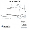 Minola HTL 6215 BL 700 LED