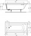 Ideal Standard Hotline New 170x75 K274601