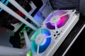 EKWB EK-Loop Fan FPT 120 D-RGB - White (550-2300rpm)