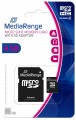 MediaRange microSDHC Class 10 with Adapter 4Gb