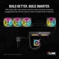 Corsair iCUE LINK QX140 RGB Black Dual Kit