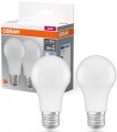 Osram LED Base Classic A60 8W 4000K E27 2 pcs