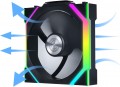 Lian Li Uni Fan SL120 Wireless Reverse Black