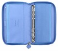 Filofax Saffiano Compact Zip Blue