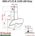 Perfelli DNS 67123 B 1100 BL LED Strip